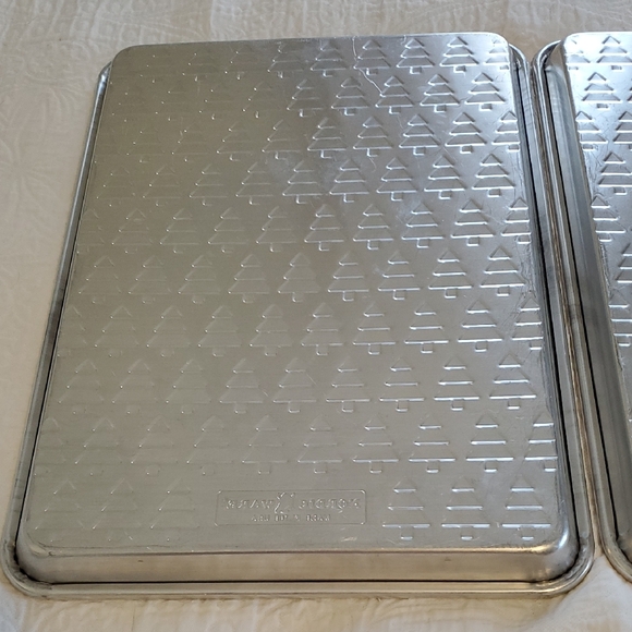 2 Nordic Ware Silver Baking Sheets - Picture 5 of 6